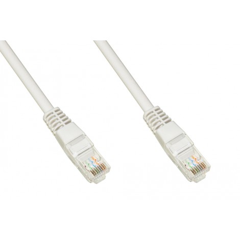 Link Cavo rete U-UTP categ. 5E ethernet 4x2 AWG 26/7 non schermato, con 2 connettori RJ45 8 poli, lunghezza 2mt - 1pz - LK5U20