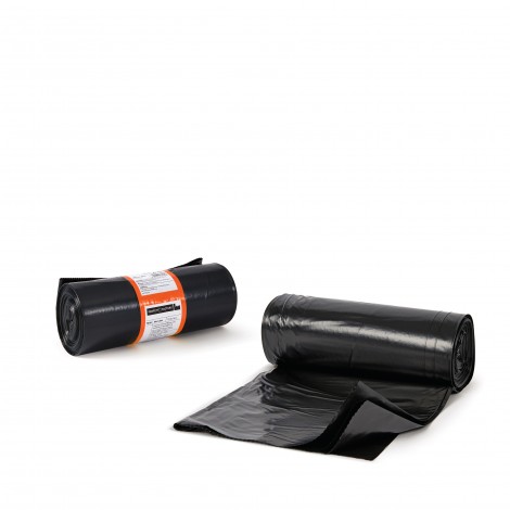 Sacco immondizia 90x120cm, 150lt, 65 micron, 130gr, 10strappi