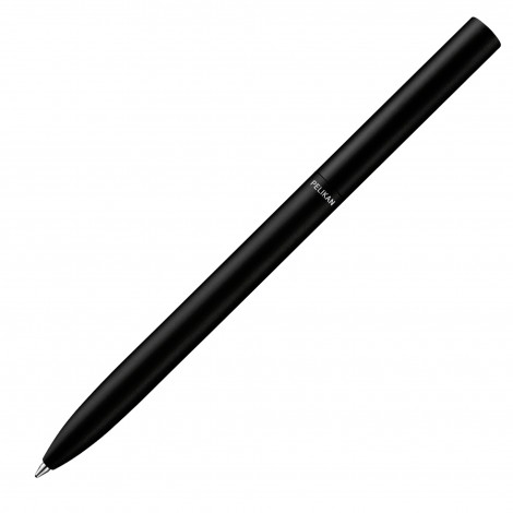 Penna a sfera, fusto nero, punta media - 1pz