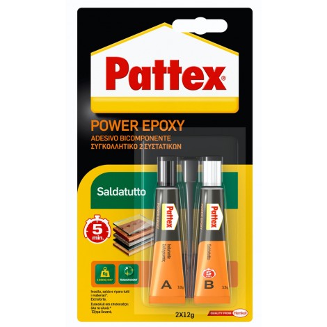 Colla Pattex Power Epoxy - Saldatutto 1659551