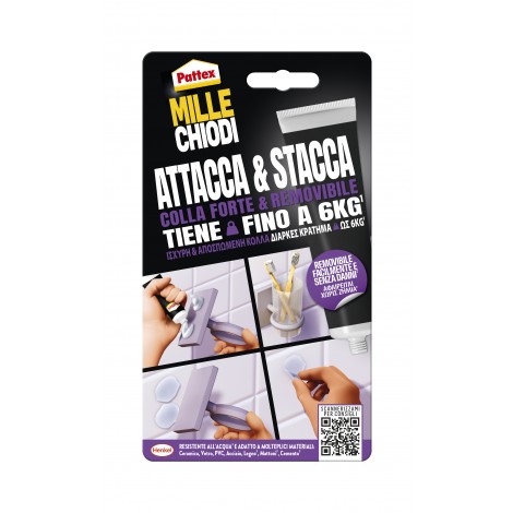 Pattex Millechiodi adesivo attacca & stacca 3000150