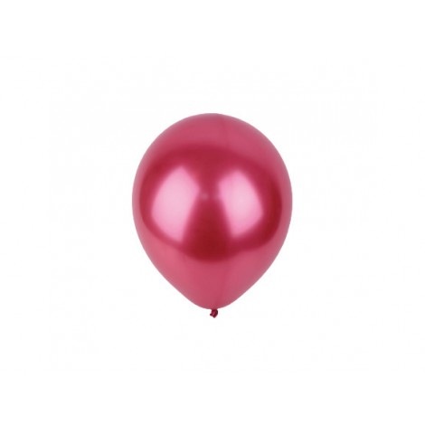 Palloncini gonfiabili rosso metallizzato, 30cm - 4pz