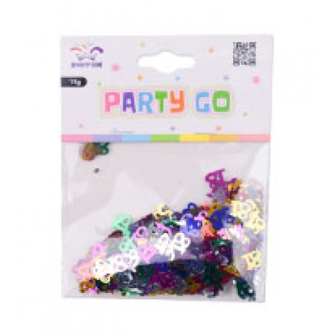Coriandoli in plastica, 15gr