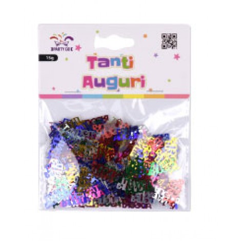 Coriandoli in plastica, 15gr