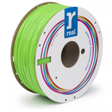 Real Filament - Filamento per stampanti 3D 1Kg ABS 1.75mm verde nucleare