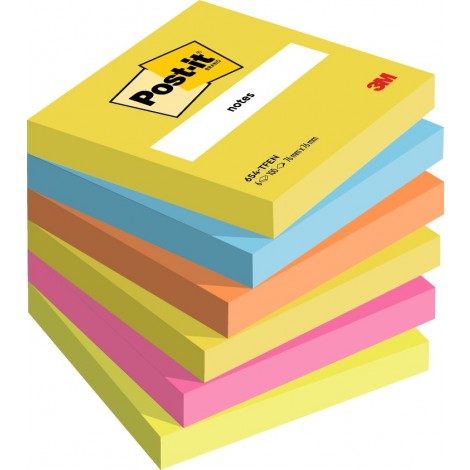 Foglietti 654-TFEN (verde, rosa, arancione, giallo, blu) - 6pz