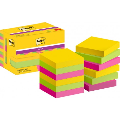 Foglietti 622 Carnival (giallo sole, blu paradiso, verde lime, rosa power, arancio acceso) - Prezzo singolo, ord. minimo 12pz