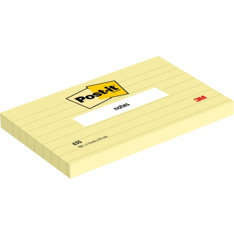 Foglietti 635 - a righe - Prezzo singolo, ord. minimo 12pz
