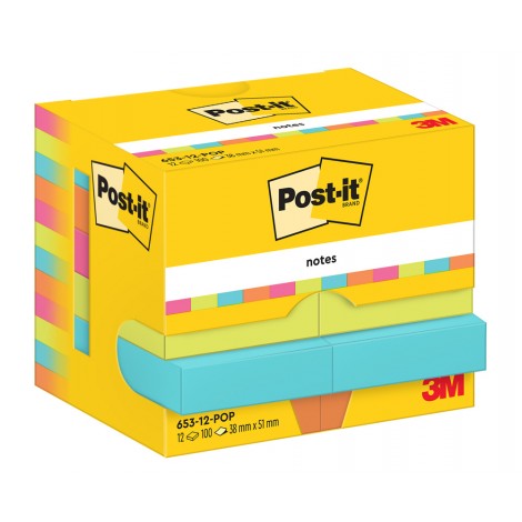 Foglietti 653 Poptimistic (rosa power, verde acido, acqua, arancio acceso, rosa guava) - Prezzo singolo, ord. minimo 12pz