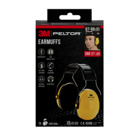Cuffia 3M Peltor Optima H510A - auricolari protettive 7100334982