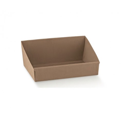 Scotton Vassoio in cartone, 31x24x10cm, colore avana - 35303C