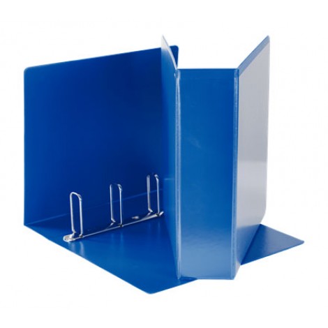 Raccoglitore 4 anelli a Q da 65mm, 2 tasche esterne - 1pz