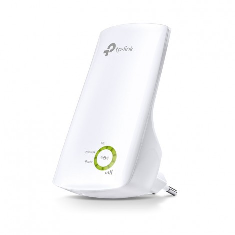 Range extender wireless 300Mbps da muro, 2,4Ghz, 2 antenne interne, Wireless Radio, Power Schedule, Tasto RESET