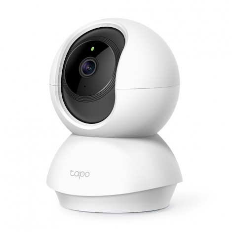 TP-Link Telecamera Wireless FHD 1080P, facilmente orientabile, visione notturna 8mt, rilevazione movimento, supporto per microSD fino a 128GB, audio bidirezionale, gestione con app (Android e IOS) e compatibile con ALEXA - TC70