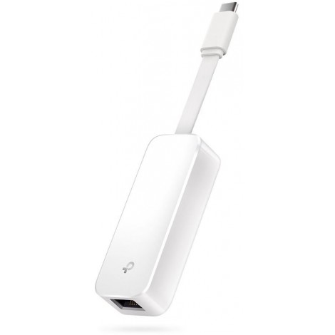 TP-Link Adattatore di rete dotato di porta USB-C e porta Gigabit Ethernet è in grado di trasferire dati ad alta velocità fino a 1000Mbps. - UE300C