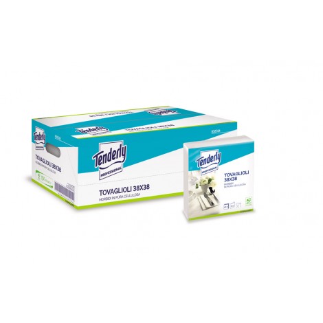 Tovaglioli a 2 veli, formato 38x38cm, 40pz