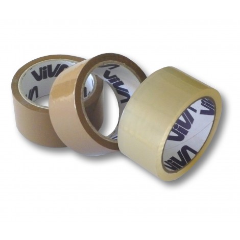 Viva Nastro imballo silenzioso, 50mm x 66m, colore avana - 1120AVA - C92VI0119