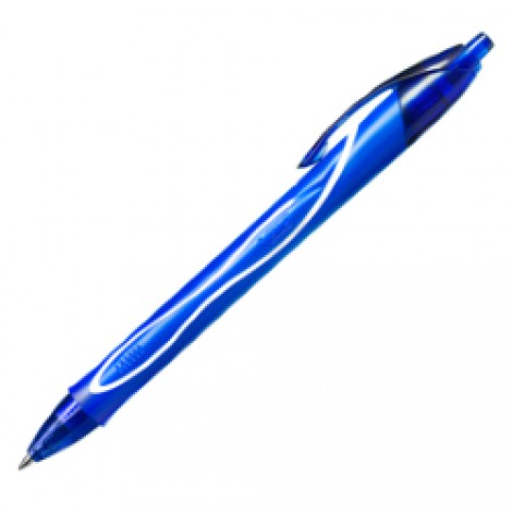 Bic Gel-ocity quick dry – Penna a sfera gel 0,7mm colore blu - 12pz 950442