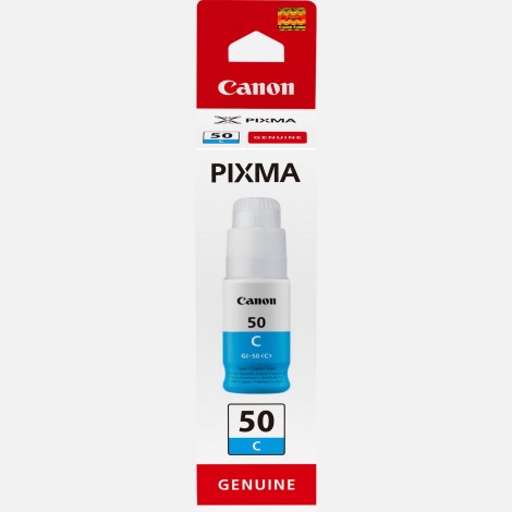 GI50C flacone ciano per Canon PIXMA G 5050 (70ml) 1pz