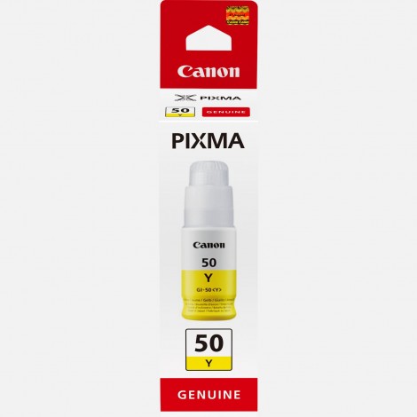 GI50Y flacone giallo per Canon PIXMA G 5050 (70ml) 1pz