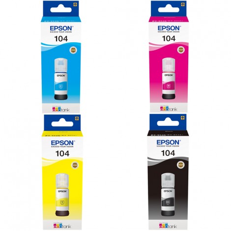 T00P1 flacone nero per Epson ECOTANK ET 2710 (4.500pg) 1pz