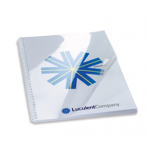 GBC HighClear - Copertine per rilegatura in PVC, 150mic, formato A4 colore trasparente