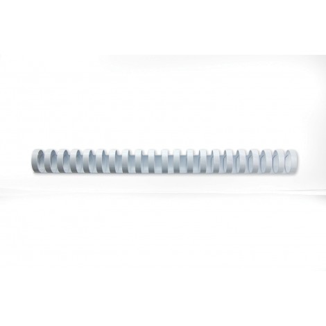 GBC CombBind – Dorsi plastici a spirale per rilegatura formato A4, 21 anelli, rilega fino a 195 fogli dorso 22mm colore bianco