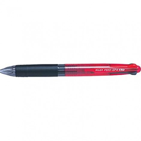 Pilot Feed GP4 Begreen - Penna a sfera ricaricabile con grip ergonomico, inchiostro a base d`olio, punta 1mm - Prezzo singolo, ord. minimo 10pz