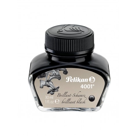 Pelikan 4001 - Flacone inchiostro stilografico da 30ml colore nero - 1pz