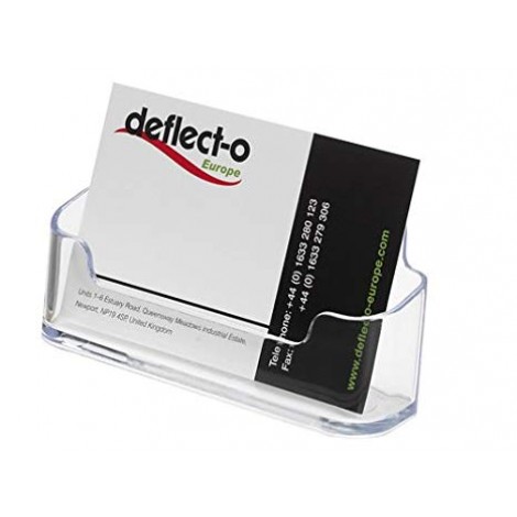 Deflecto Porta biglietti da visita da tavolo 9,6x5x3,5cm - 1pz