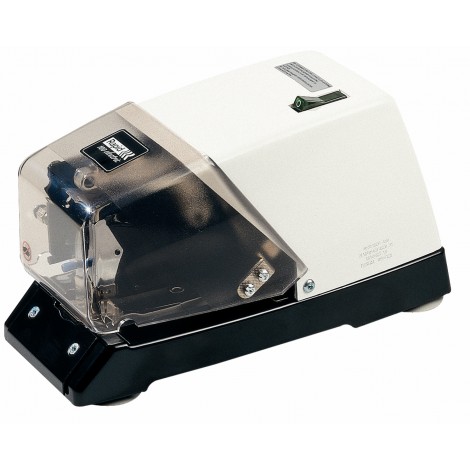 Rapid Classic 100E - Cucitrice elettrica in metallo e plastica, punto chiuso o aperto, caricamento anteriore, profondita` di cucitura fino a 93mm, utilizza punti 44/6-8 -1 pz