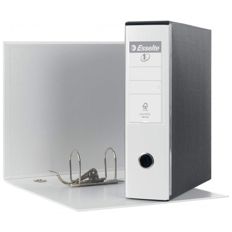 Esselte Registratore commerciale Eurofile G53 d.8 cm bianco dotato di foro di presa 23x30cm - 1pz