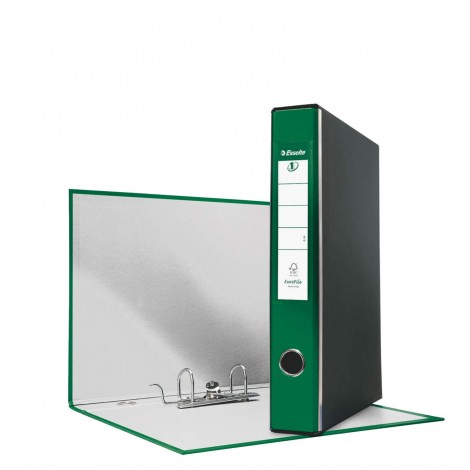 Esselte Registratore protocollo Eurofile G54 d.5 cm verde 23x33cm - 1pz