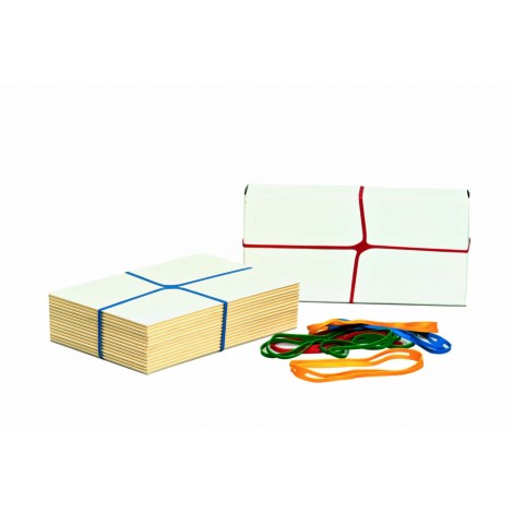 Viva Elastici X-Band 50gr, 2 misure 100x11mm e 150x11mm colori assortiti - 1pz
