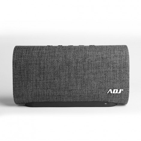 Speaker compact-sound bluetooth - Speaker con due casse da 12,5W ciascuna, ingressi audio disponibili: aux, bluetooth o micro SD Card. Vivavoce incluso colore grigio - 1pz