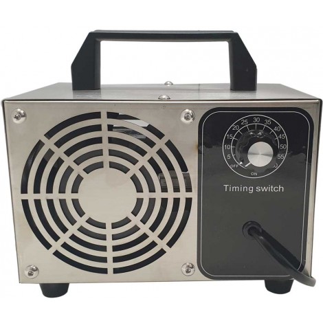 Purificatore aria ad ozono, formato 150x100x83MM, potenza 100W, produzione ozono 10g/h - prodotto realizzato interamente in lamina di acciaio INOX