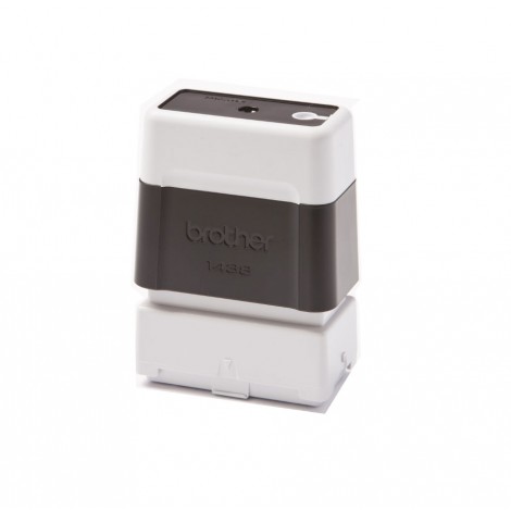PR1438B6P - Timbro preinchiostrato, formato 14x38mm, per Brother  SC-2000 STAMP CREATOR colore nero - Prezzo singolo, ord. minimo 6pz