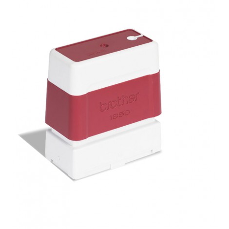 PR1850R6P - Timbro preinchiostrato, formato 18x50mm, per Brother SC-2000 STAMP CREATOR colore rosso - Prezzo singolo, ord. minimo 6pz