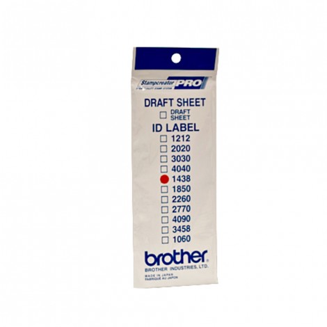 Etichette 14x38mm per stampante Brother SC-2000 - 12PZ