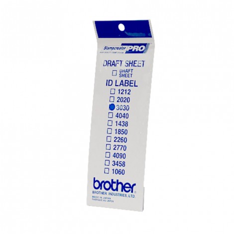 Etichette 30X30mm per stampante Brother SC-2000 - 12PZ