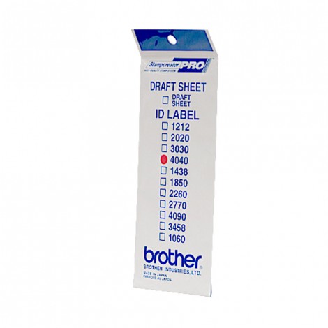 Etichette 40X40mm per stampante Brother SC-2000 - 12PZ