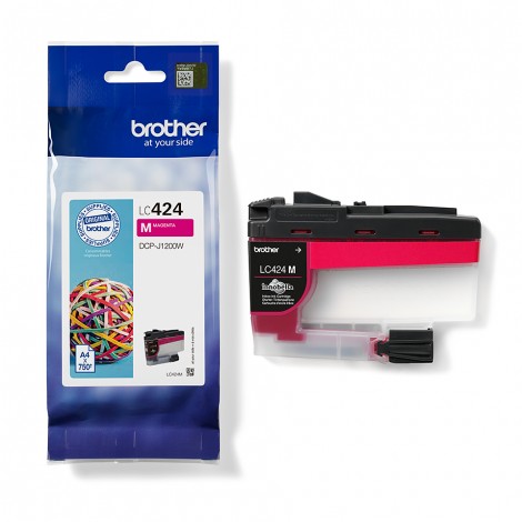LC-424M cartuccia ink-jet magenta per DCP J1200W (750pg) 1pz