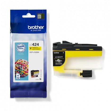 LC-424Y cartuccia ink-jet giallo per DCP J1200W (750pg) 1pz