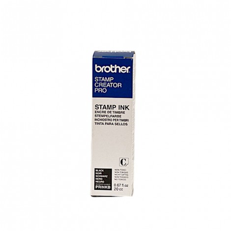 PRINKB - inchiostro per timbri preinchiostrati per Brother sc-2000 STAMP CREATOR, contenuto 20ml - 1pz