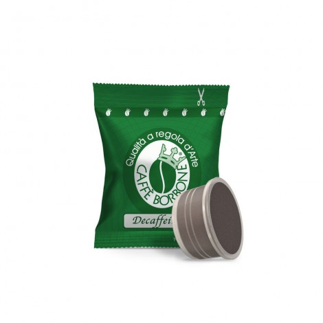 50 capsule miscela verde dek (gusto e sapore del vero espresso), compatibili con macchine Lavazza Espresso Point