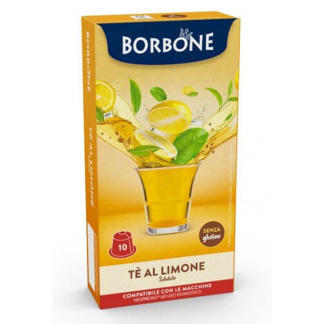 10 capsule the al limone, compatibili con macchine Nespresso