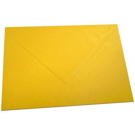 Buste Gialle, monolucida, 80gr, lembo a punta gommato 23x32cm 250pz