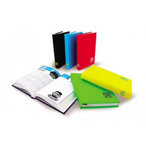 Diario scolastico NON DATATO 12 mesi con copertina soft-touch 13x18cm 80 fogli