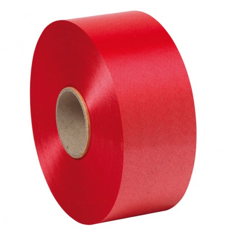 E-Line – Nastro liscio 6800 – Nastro liscio in polipropilene 50mm x 100mt, senza flange colore rosso – Prezzo singolo, ord. minimo 5pz