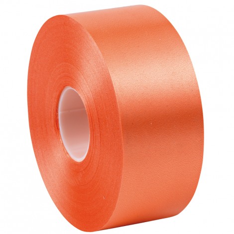E-Line – Nastro liscio 6800 – Nastro liscio in polipropilene 50mm x 100mt, senza flange colore arancione – Prezzo singolo, ord. minimo 5pz